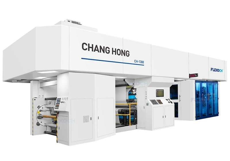 Gearless flexo printing press Gearless flexo printing press
